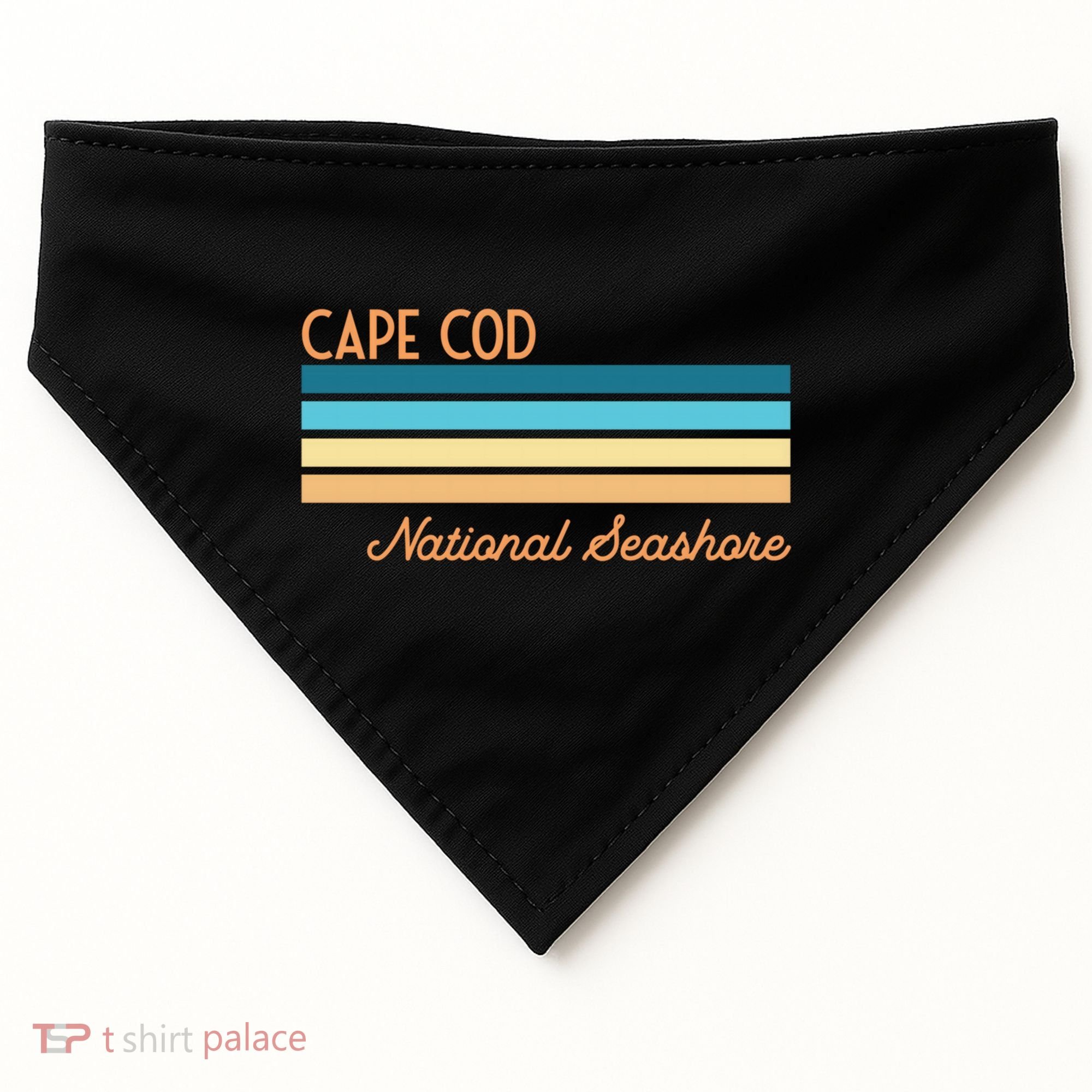 Cape Cod National Seashore Meaningful Gift USA-Made Doggie Bandana