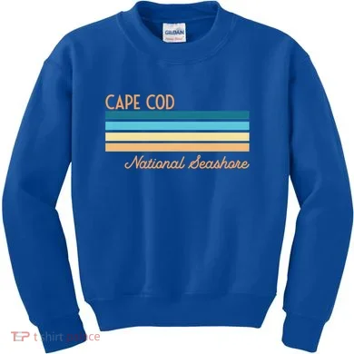 Cape Cod National Seashore Meaningful Gift Kids Sweatshirt