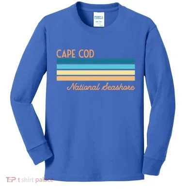 Cape Cod National Seashore Meaningful Gift Kids Long Sleeve Shirt