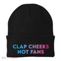 Clap Cheeks Not Fans Funny Edm Rave Festival Raver Beanie thumb 0