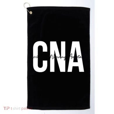 Cna Certified Nursing Assistant Medical Golf Towel
