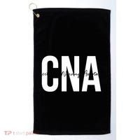 Cna Certified Nursing Assistant Medical Golf Towel thumb 0