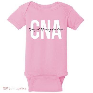 Cna Certified Nursing Assistant Medical Baby Bodysuit