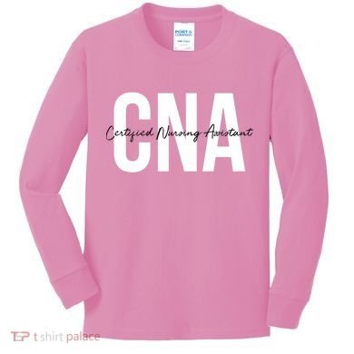 Cna Certified Nursing Assistant Medical Kids Long Sleeve Shirt