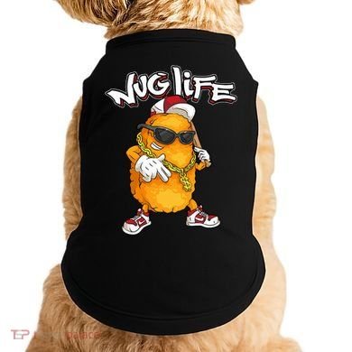 Cool Chicken Nugget Art Chicken Nugget Lover Doggie Tank