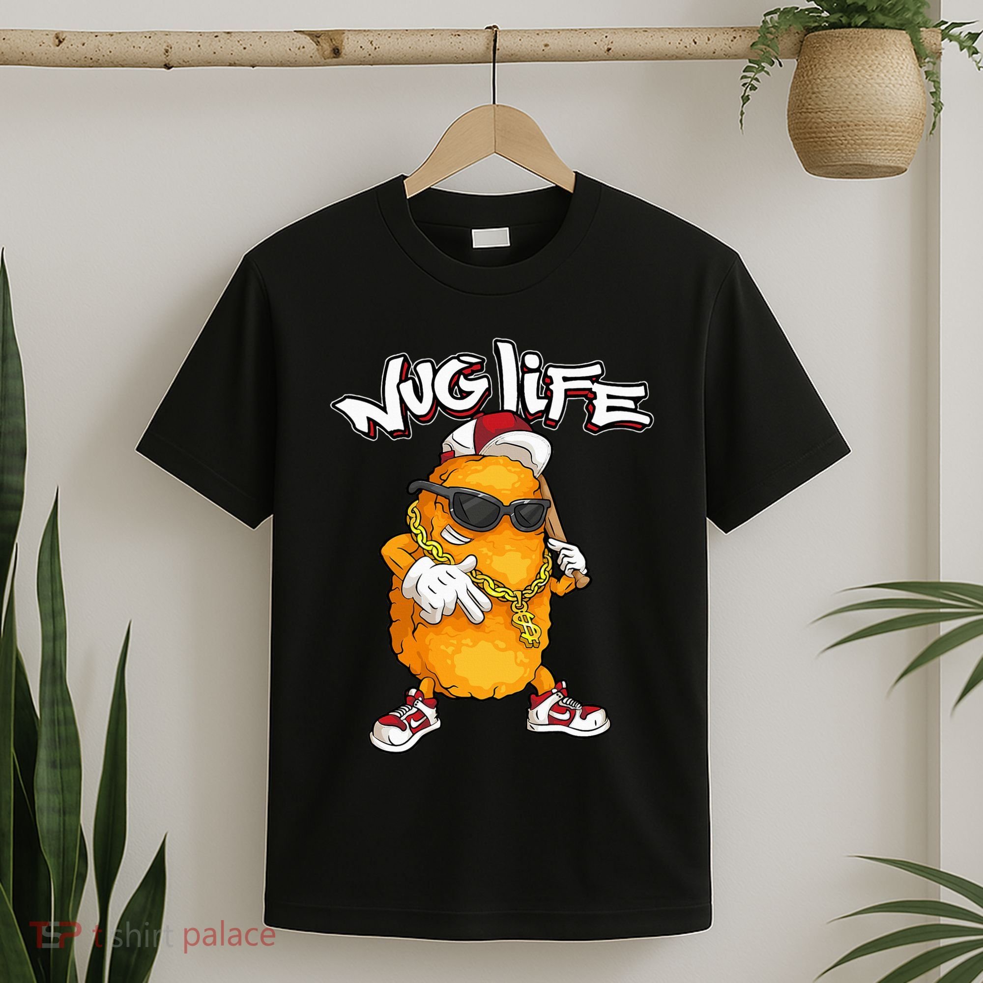Cool Chicken Nugget Art Chicken Nugget Lover T-Shirt