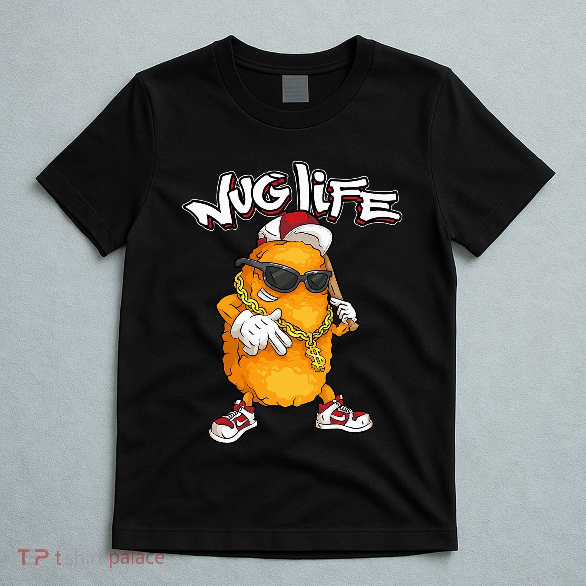 Cool Chicken Nugget Art Chicken Nugget Lover T-Shirt