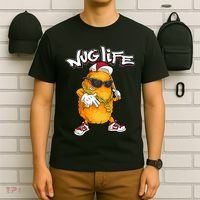Cool Chicken Nugget Art Chicken Nugget Lover T-Shirt thumb 6