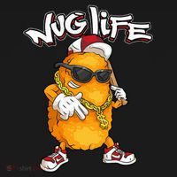 Cool Chicken Nugget Art Chicken Nugget Lover Coaster thumb 2