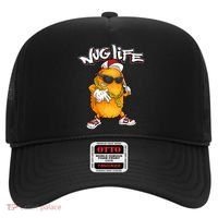 Cool Chicken Nugget Art Chicken Nugget Lover Hat thumb 0