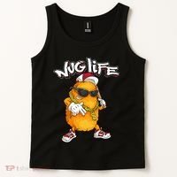 Cool Chicken Nugget Art Chicken Nugget Lover Tank Top thumb 2