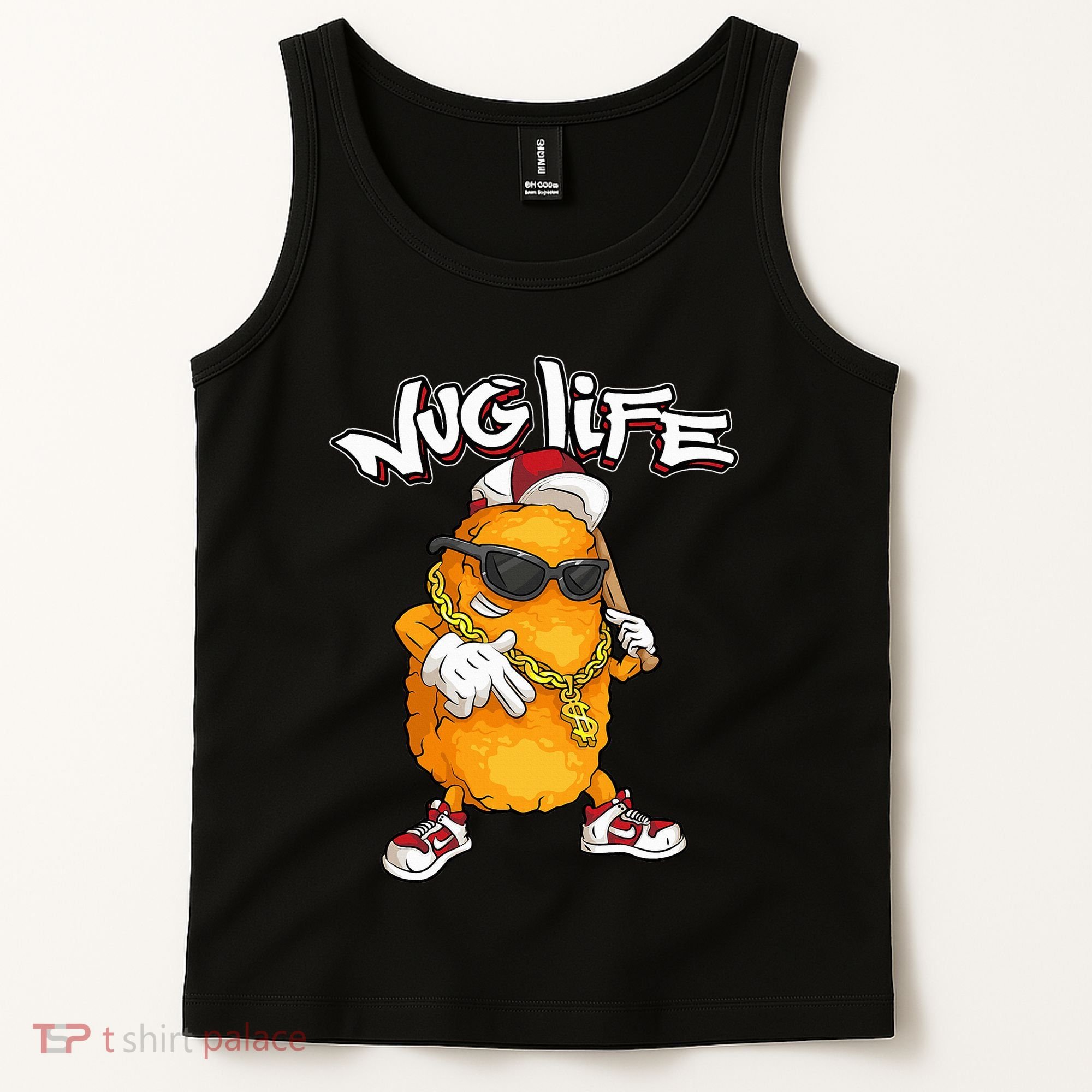 Cool Chicken Nugget Art Chicken Nugget Lover Tank Top