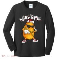 Cool Chicken Nugget Art Chicken Nugget Lover Kids Long Sleeve Shirt thumb 0