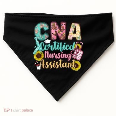 CNA Certified Nursing Assistant USA-Made Doggie Bandana