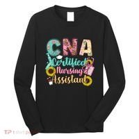 CNA Certified Nursing Assistant Long Sleeve Shirt thumb 0
