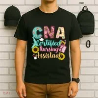 CNA Certified Nursing Assistant T-Shirt thumb 6
