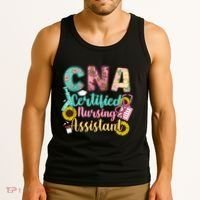 CNA Certified Nursing Assistant Tank Top thumb 3