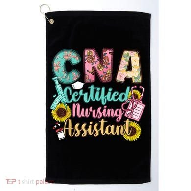 CNA Certified Nursing Assistant Golf Towel