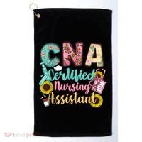 CNA Certified Nursing Assistant Golf Towel thumb 0