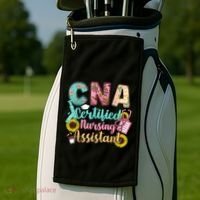 CNA Certified Nursing Assistant Golf Towel thumb 2