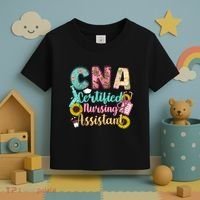 CNA Certified Nursing Assistant Toddler T-Shirt thumb 3