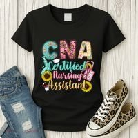 CNA Certified Nursing Assistant Women's T-Shirt thumb 3
