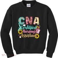 CNA Certified Nursing Assistant Kids Sweatshirt thumb 0