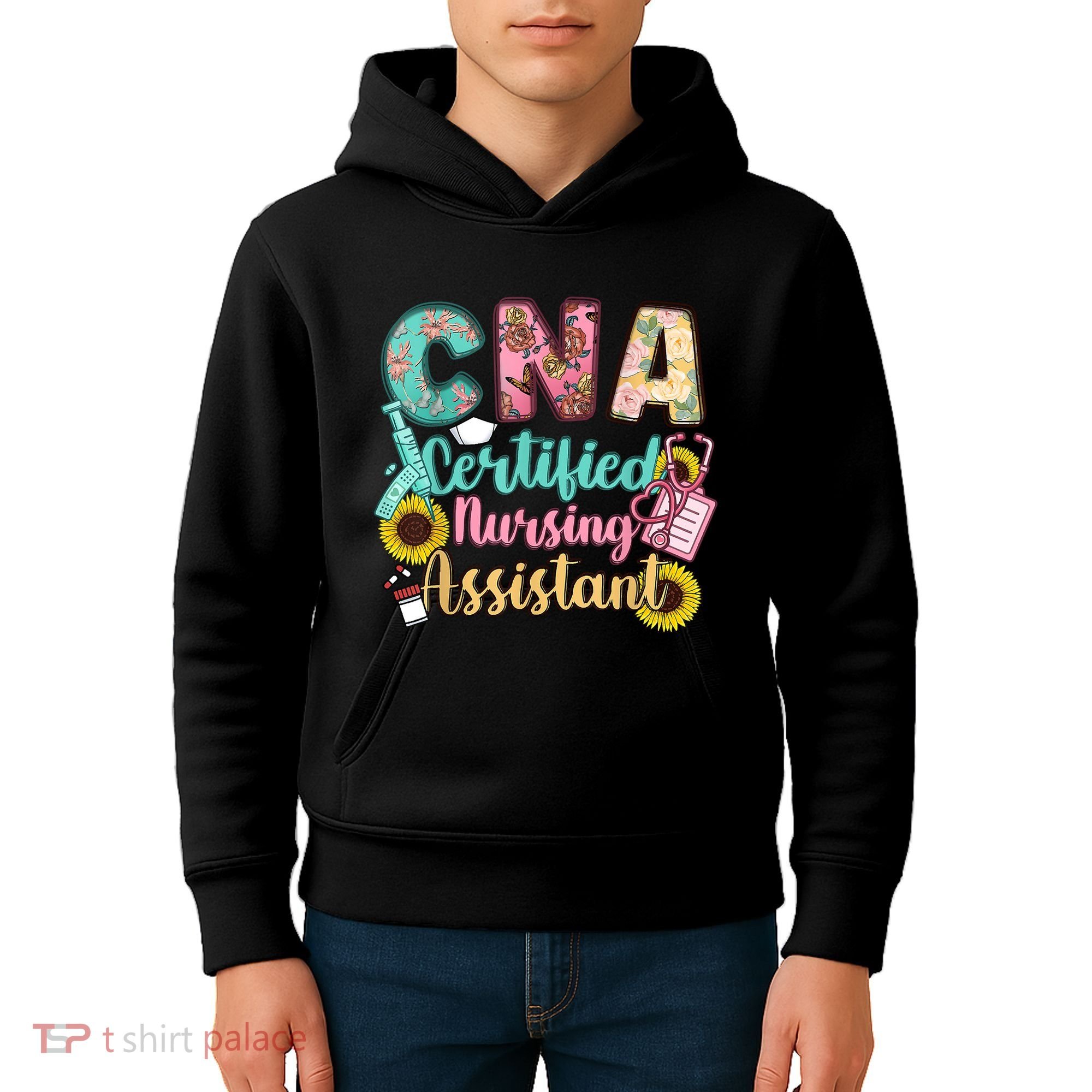 CNA Certified Nursing Assistant Kids Hoodie