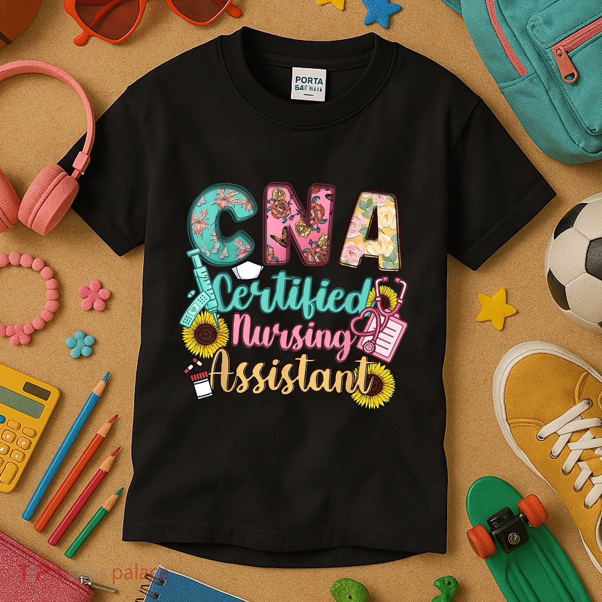 CNA Certified Nursing Assistant Kids T-Shirt