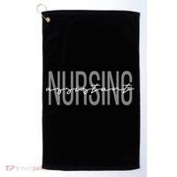Cna Certified Nursing Assistant Medical Gift Golf Towel thumb 0