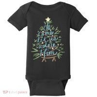 Christian Christ Nativity Christmas Oh Come Let Us Adore Him Baby Bodysuit thumb 0