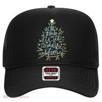 Christian Christ Nativity Christmas Oh Come Let Us Adore Him Hat thumb 0