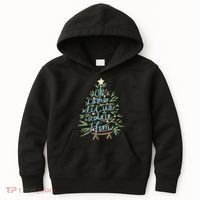 Christian Christ Nativity Christmas Oh Come Let Us Adore Him Kids Hoodie thumb 0