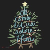 Christian Christ Nativity Christmas Oh Come Let Us Adore Him Great Gift Hat thumb 2