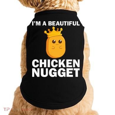 Cute Chicken Nugget Art Chicken Nugget Lover Doggie Tank