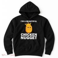Cute Chicken Nugget Art Chicken Nugget Lover Hoodie thumb 0