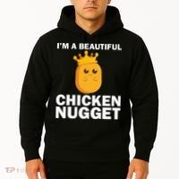 Cute Chicken Nugget Art Chicken Nugget Lover Hoodie thumb 2
