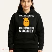 Cute Chicken Nugget Art Chicken Nugget Lover Hoodie thumb 5