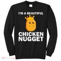 Cute Chicken Nugget Art Chicken Nugget Lover Sweatshirt thumb 0