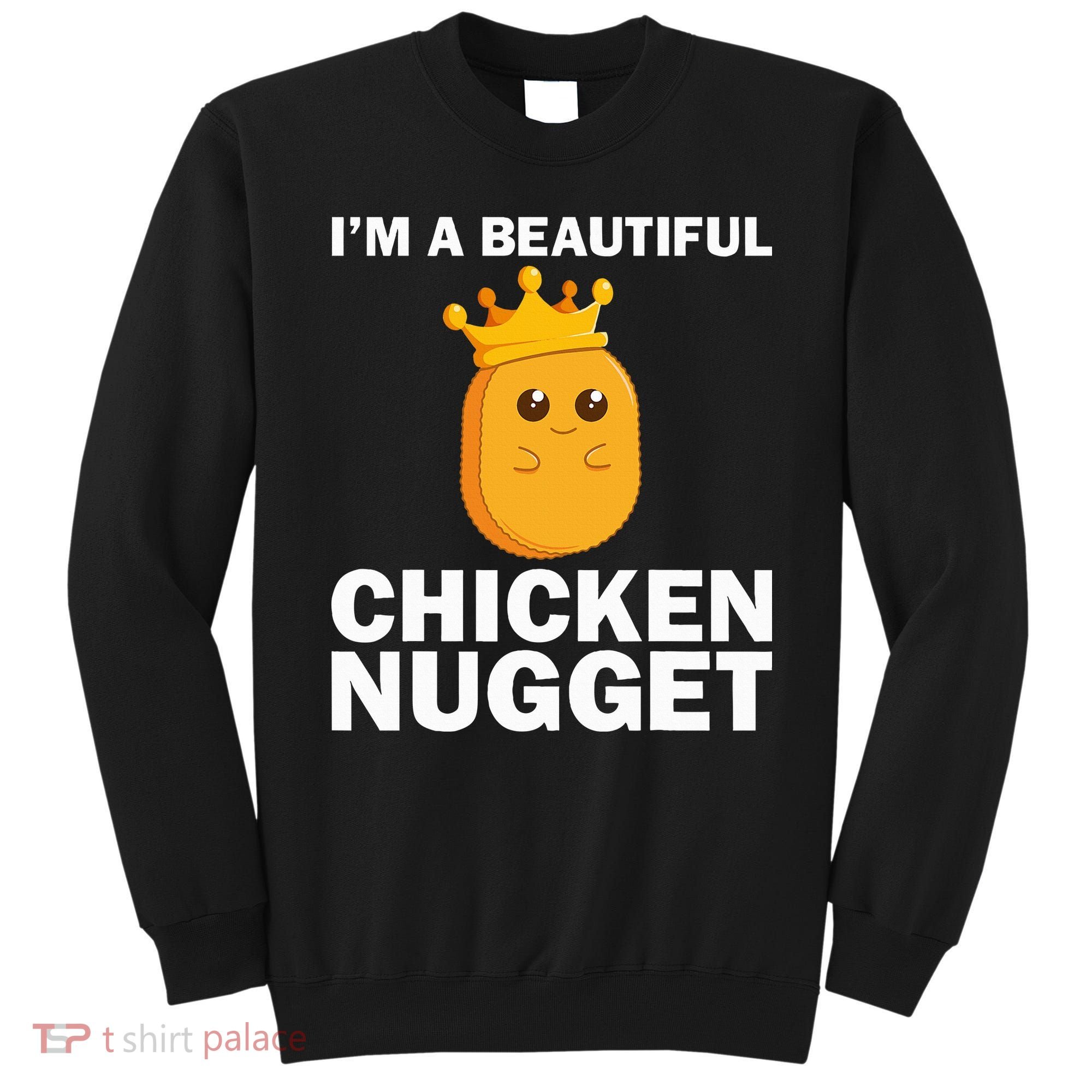 Cute Chicken Nugget Art Chicken Nugget Lover Sweatshirt