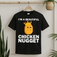 Cute Chicken Nugget Art Chicken Nugget Lover T-Shirt thumb 2