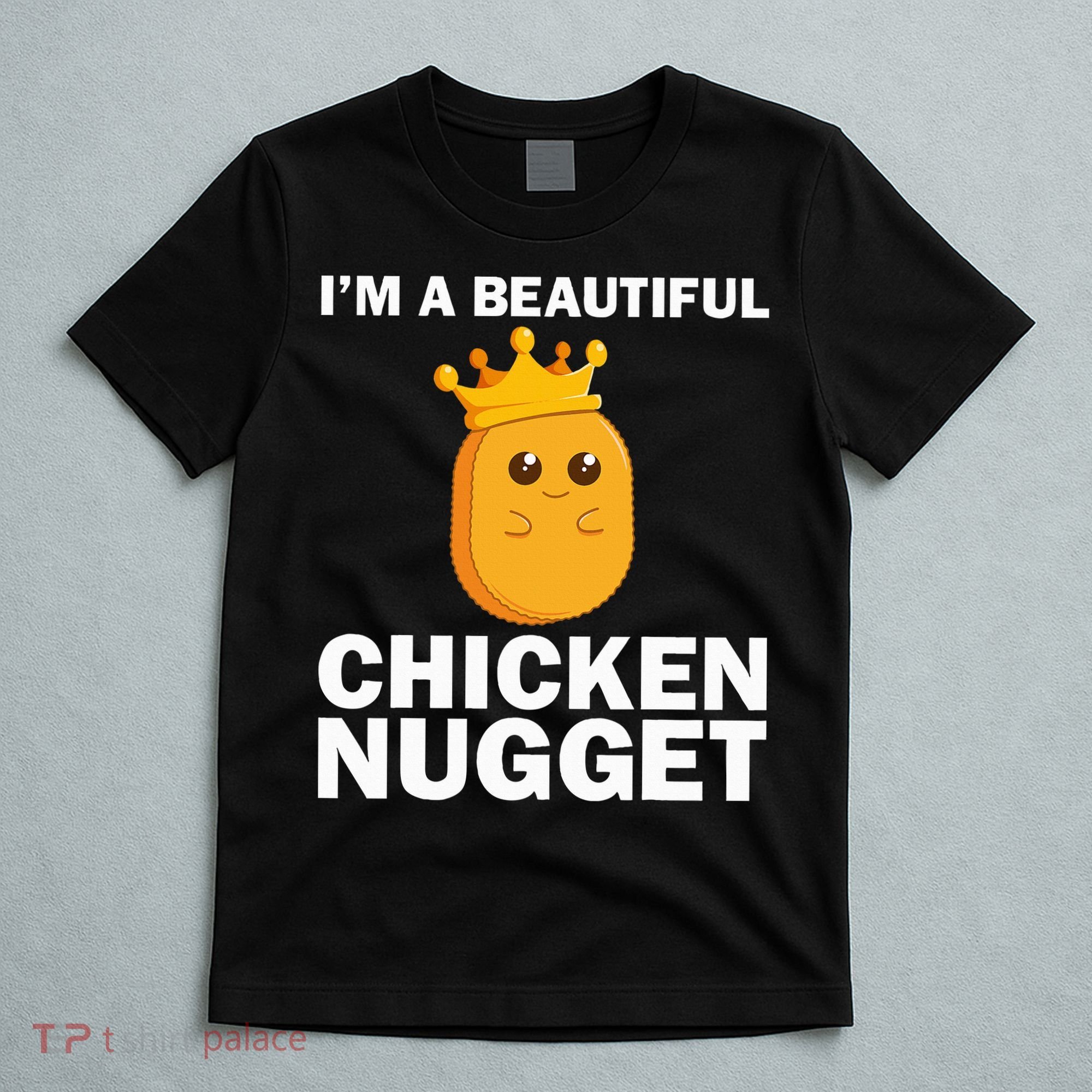 Cute Chicken Nugget Art Chicken Nugget Lover T-Shirt