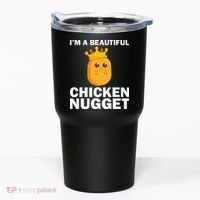 Cute Chicken Nugget Art Chicken Nugget Lover Tumbler thumb 0