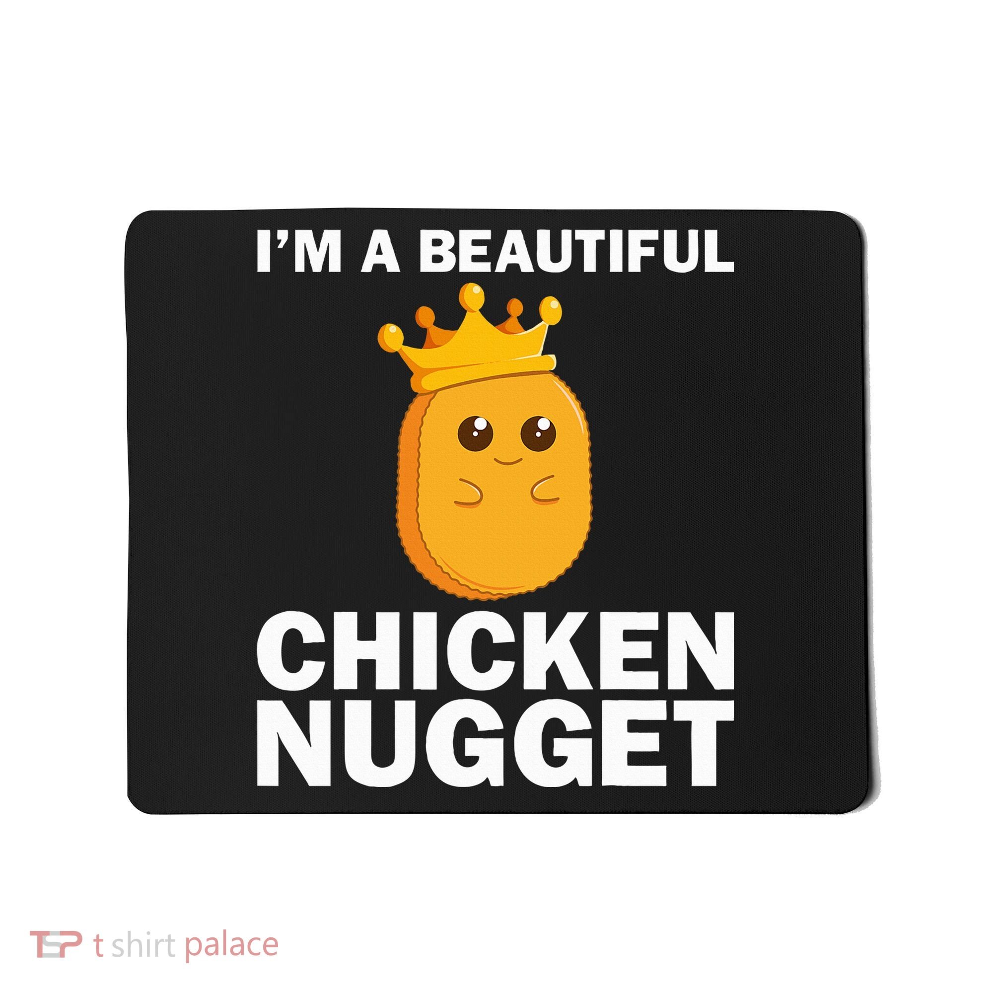 Cute Chicken Nugget Art Chicken Nugget Lover Mousepad