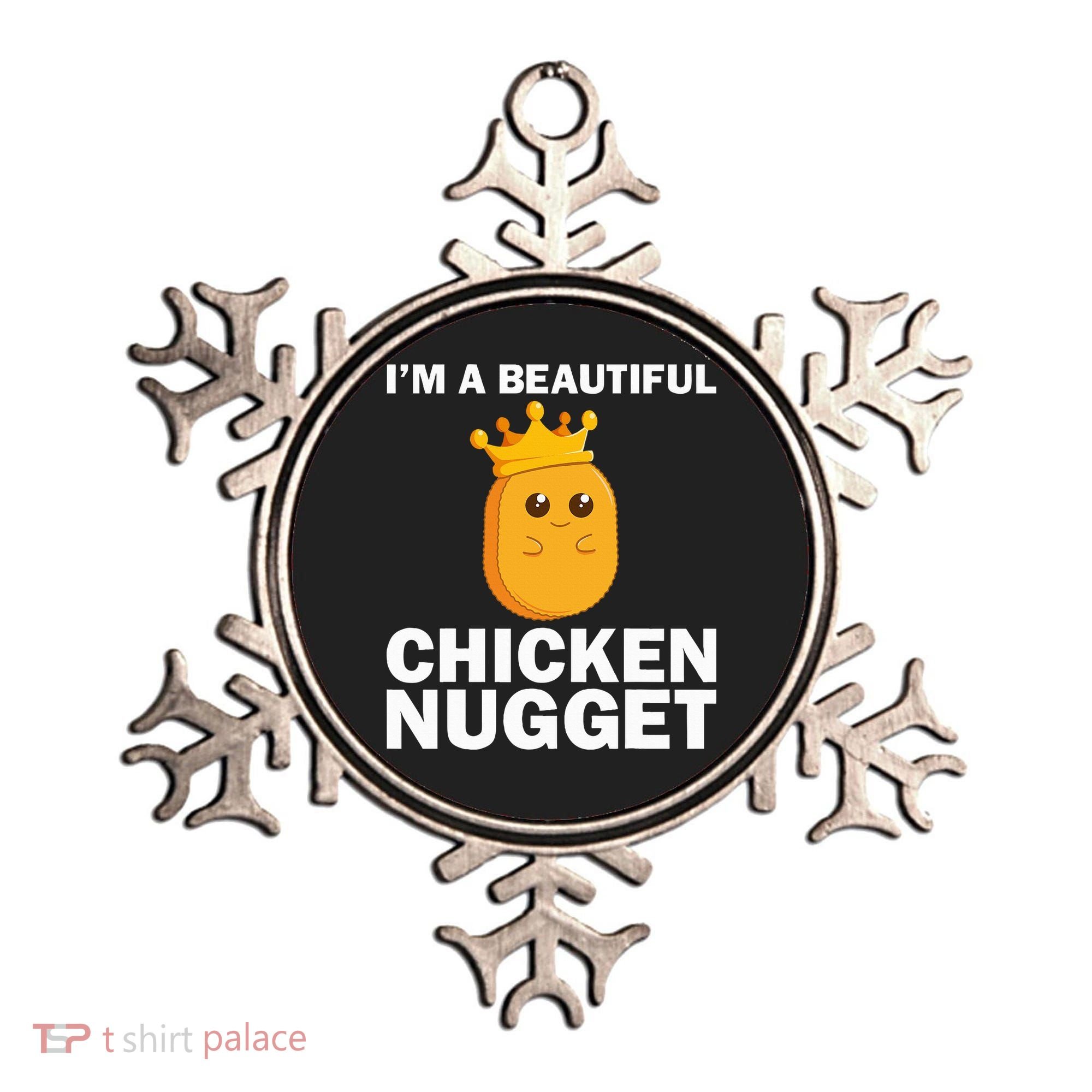 Cute Chicken Nugget Art Chicken Nugget Lover Ornament