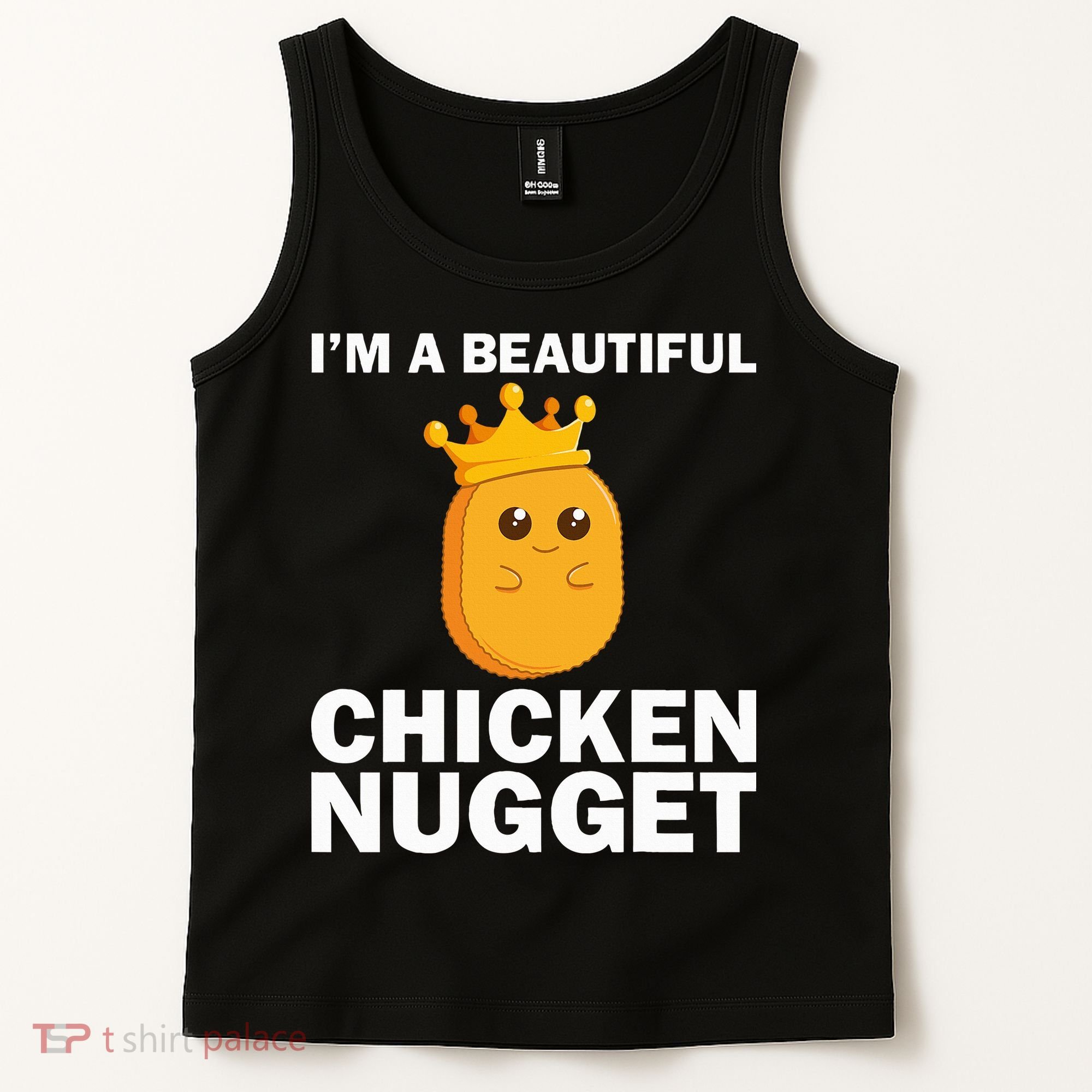 Cute Chicken Nugget Art Chicken Nugget Lover Tank Top