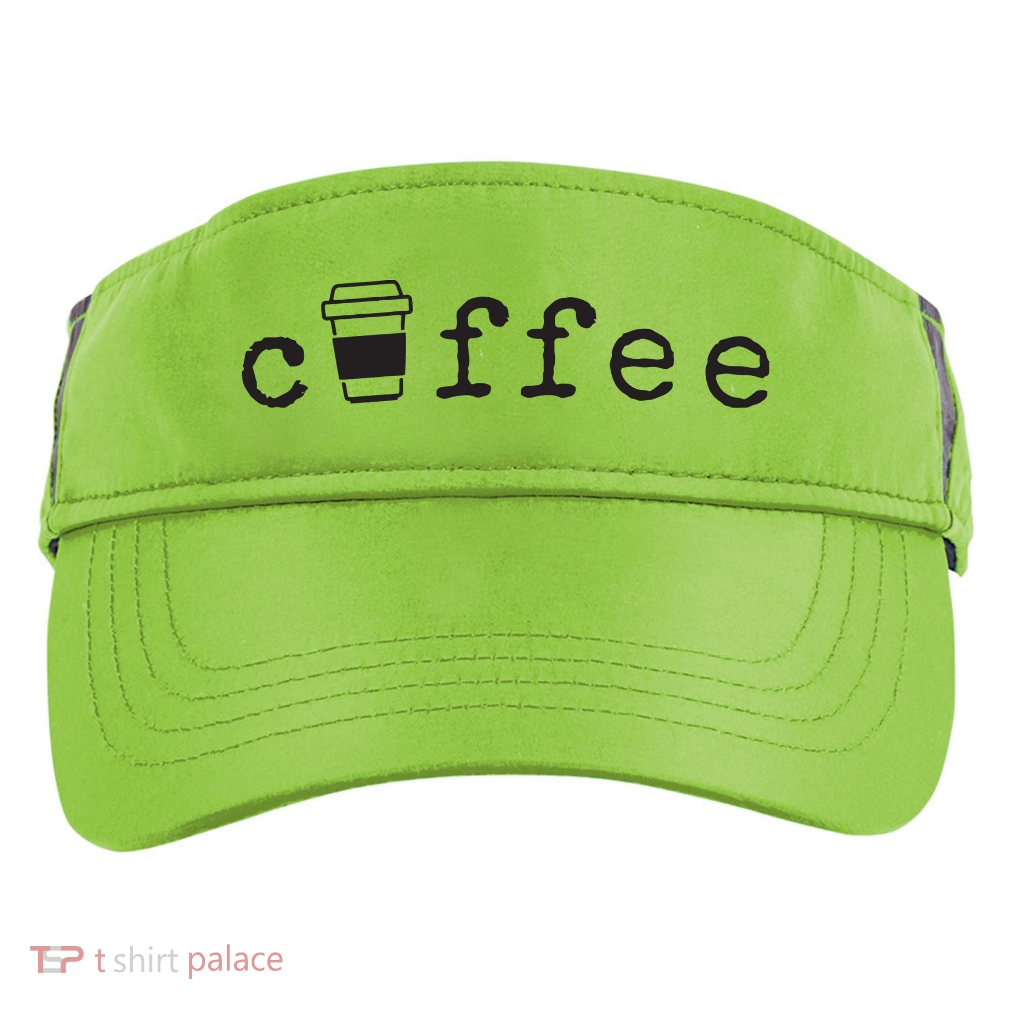 Coffee Cute Novelty Item For Coffee Lovers Adult Drive Performance Visor