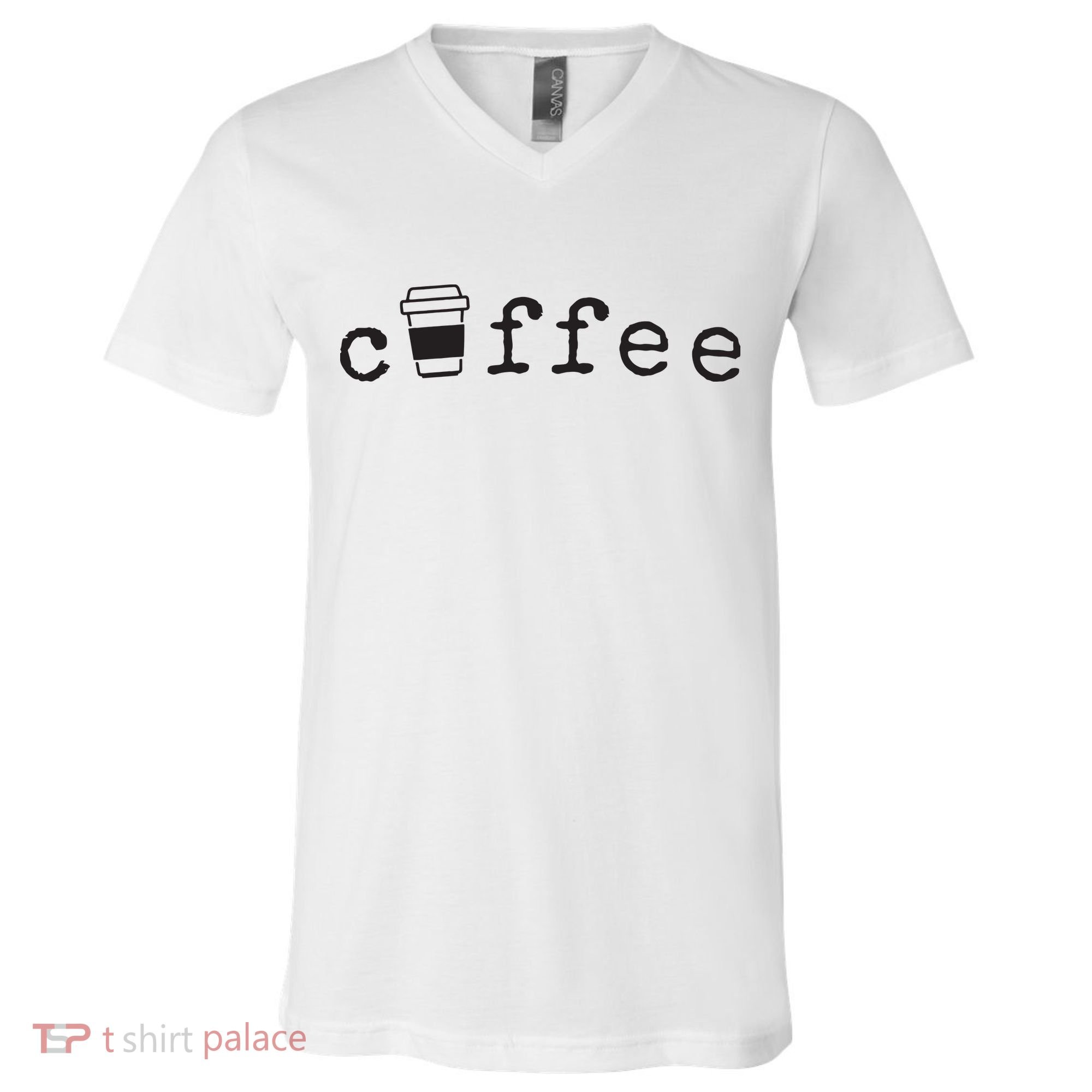 Coffee Cute Novelty Item For Coffee Lovers V-Neck T-Shirt