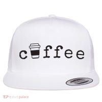Coffee Cute Novelty Item For Coffee Lovers Flat Bill Trucker Hat thumb 0