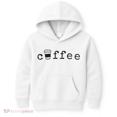 Coffee Cute Novelty Item For Coffee Lovers Kids Hoodie